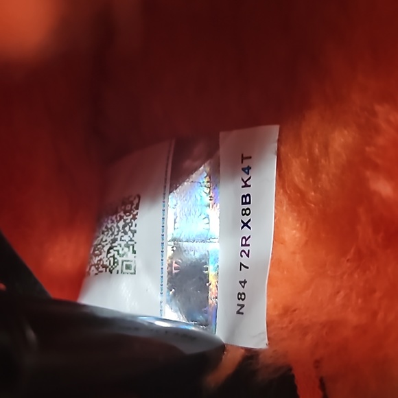 RESERVED JK NWT UGG Plush Fluff Yeah Platform/Slingback Sandles Tangerine Orange - Picture 11 of 12